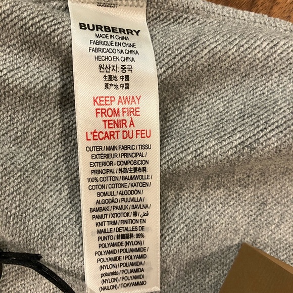 NEW! BURBERRY Boy's Sidney Equestrian Knight Printed Sweatpants - Picture 9 of 11